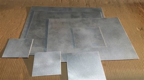 rectangular sheet metal